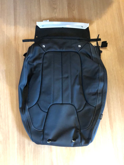 Original GM Opel Grandland X Sitzbezug Rückenlehne Leder Schwarz Neu