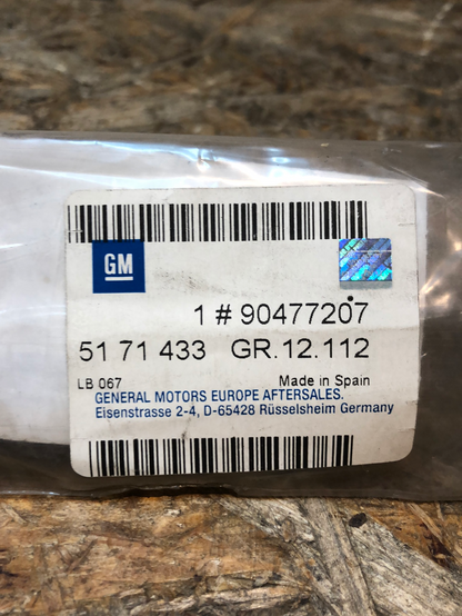 Original GM Opel Corsa B Zierleiste Seitenwand hinten links Neu