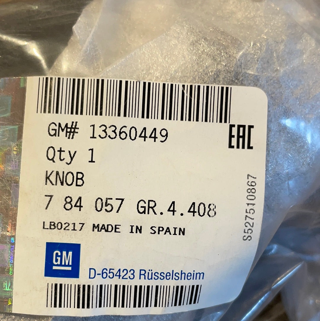 Original GM Opel Meriva B Schalthebel mit Manschette Automatikgetriebe Neu
