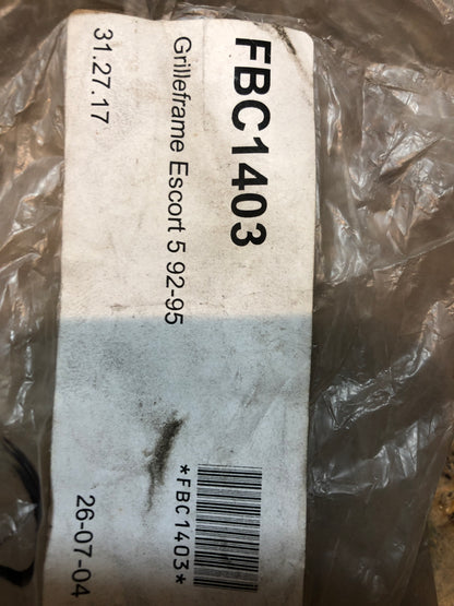 Ford Escort Mk 5 Grillabdeckung Neu Zubehör