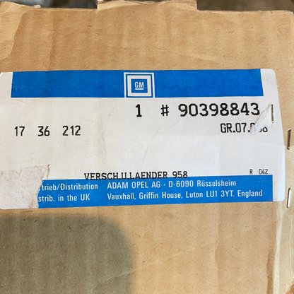 Original GM Opel Calibra E-Satz Anhängerzugvorrichtung Neu