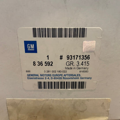 Original GM Opel Astra G/H Meriva Vectra B 2.0 Di Luftmassenmesser Neu