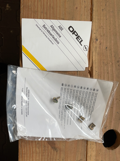 Original GM Opel Astra F Schrägheck Heckspoiler Neu
