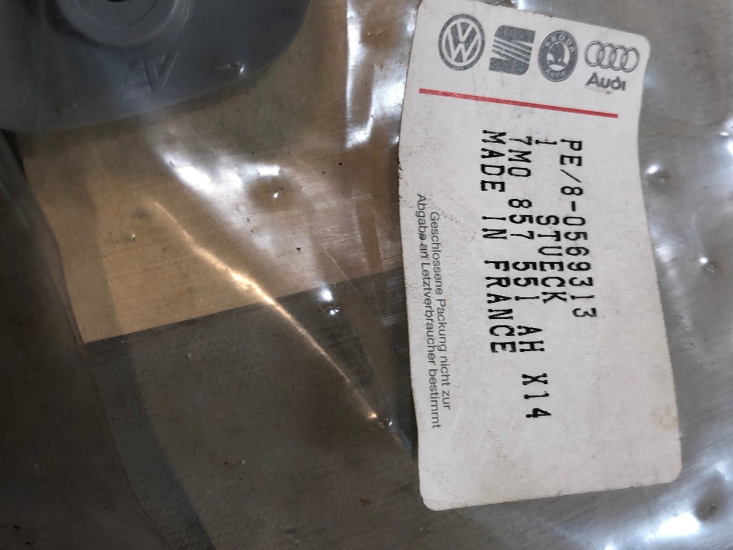 Original VW Sharan Seat Alhambra Sonnenblende ohne Spiegel Neu
