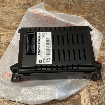 Original GM Opel Astra H Display Stereo Computer Von Latte Neu