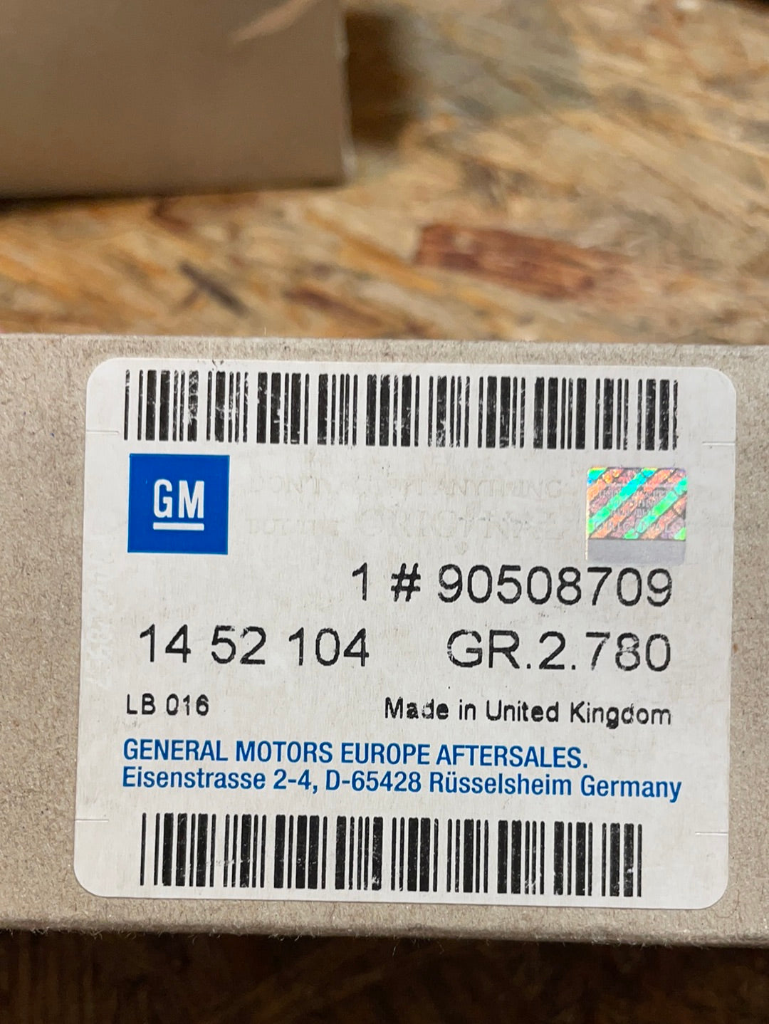 Original GM Opel Astra Meriva Corsa Wischwasserpumpe Neu