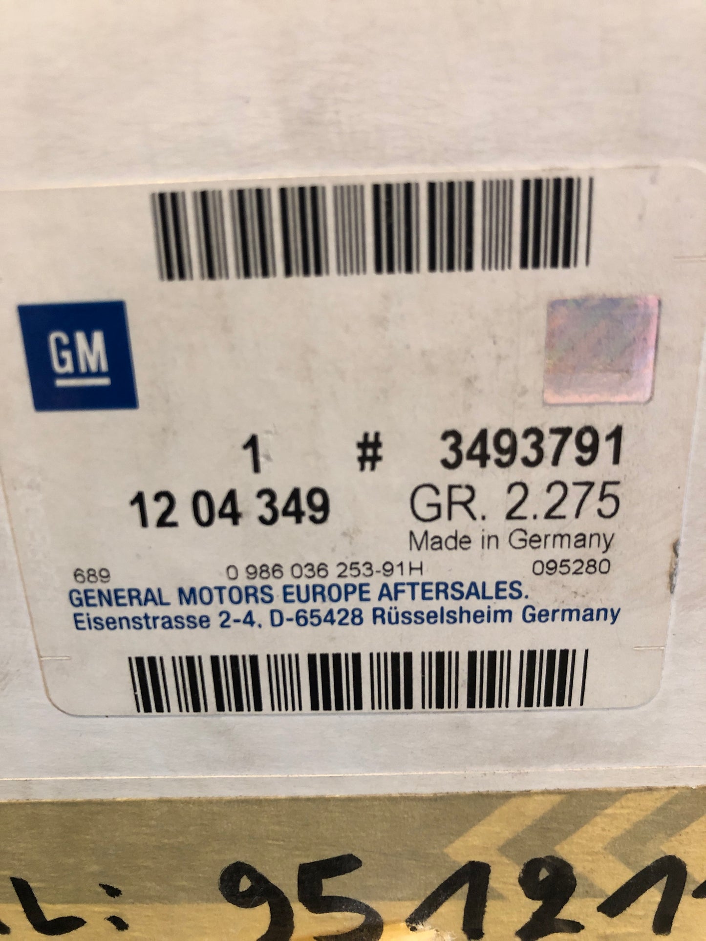 Original GM Opel Astra F Kedett E Vectra C Lichtmaschine 14V 70A Neu