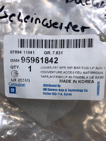 Original GM Chevrolet Daewoo Abdeckung Nebelscheinwerfer Neu