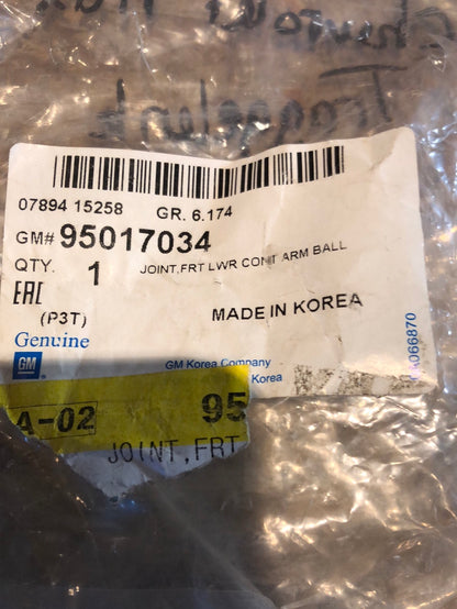 Original GM Opel Mokka Chevrolet Trax Traggelenk vorne Neu
