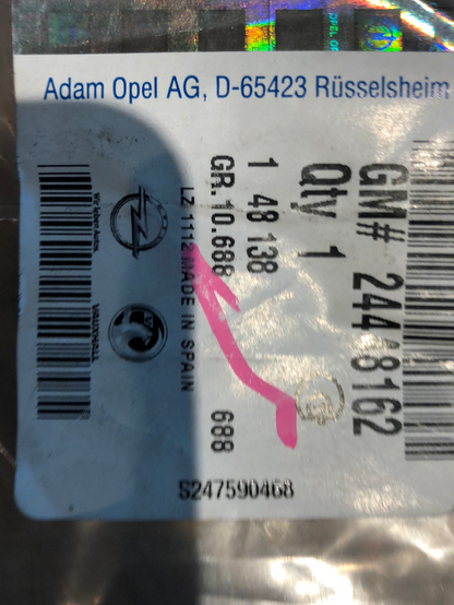 Original GM Opel Corsa C Abdichtung Vordertüre Links Neu
