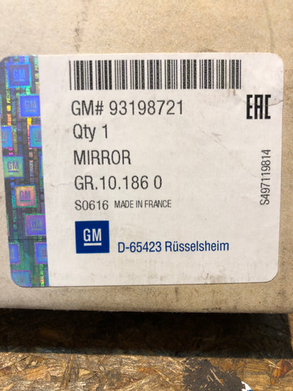 Original GM Opel Vivaro Renault Trafic 2 Spiegelglas außen links Neu