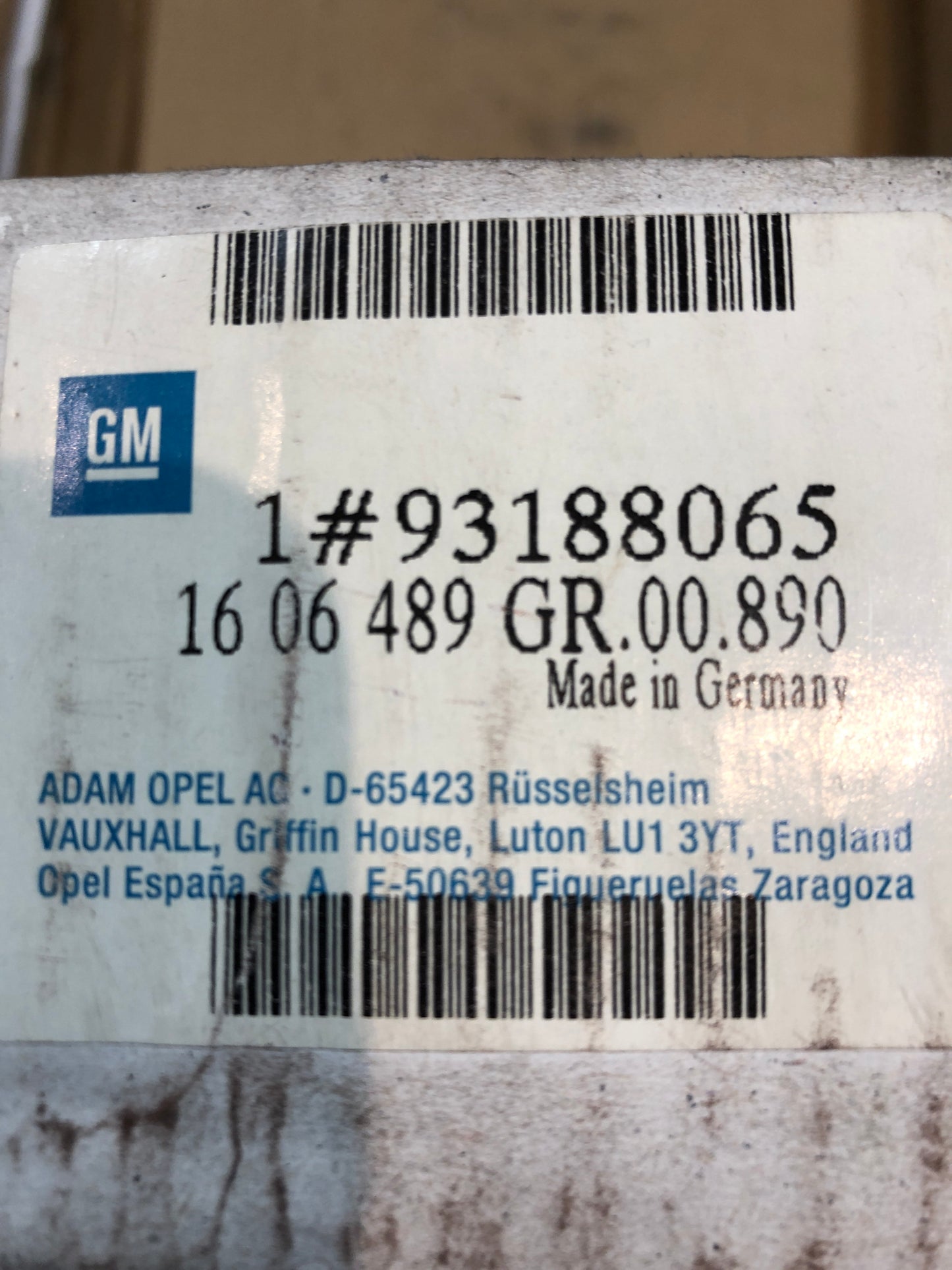 Original GM Opel Astra Corsa Meriva 1.7 CDTI Kupplungssatz Neu