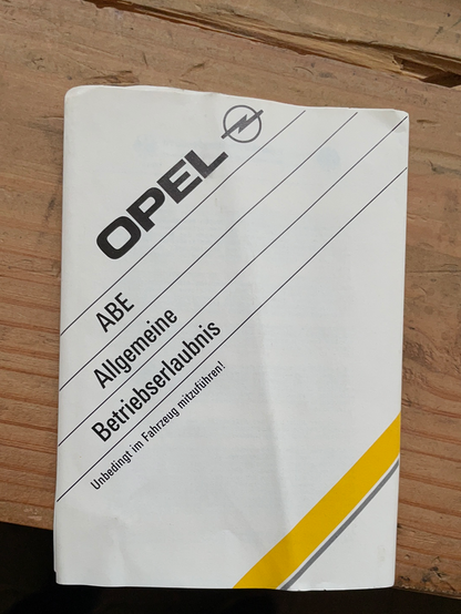Original GM Opel Astra F Dachspoiler Neu