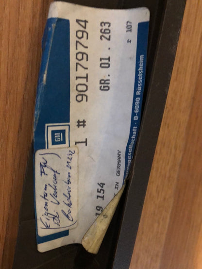 Original GM Opel Rekord E Commodore C Spoilerlippe vorne rechts Neu