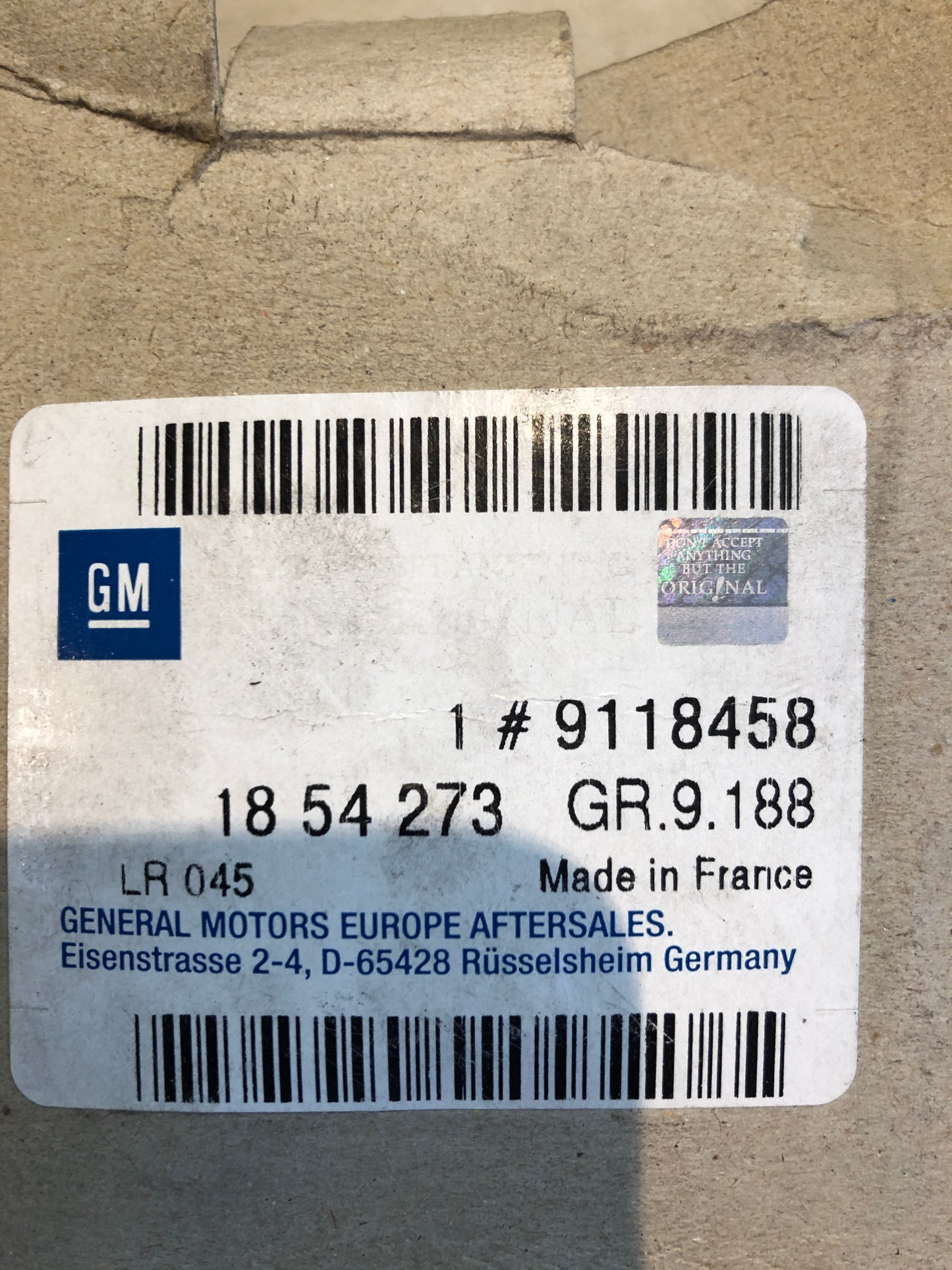 Original GM Opel Astra G Zafira A Kompressor Neu