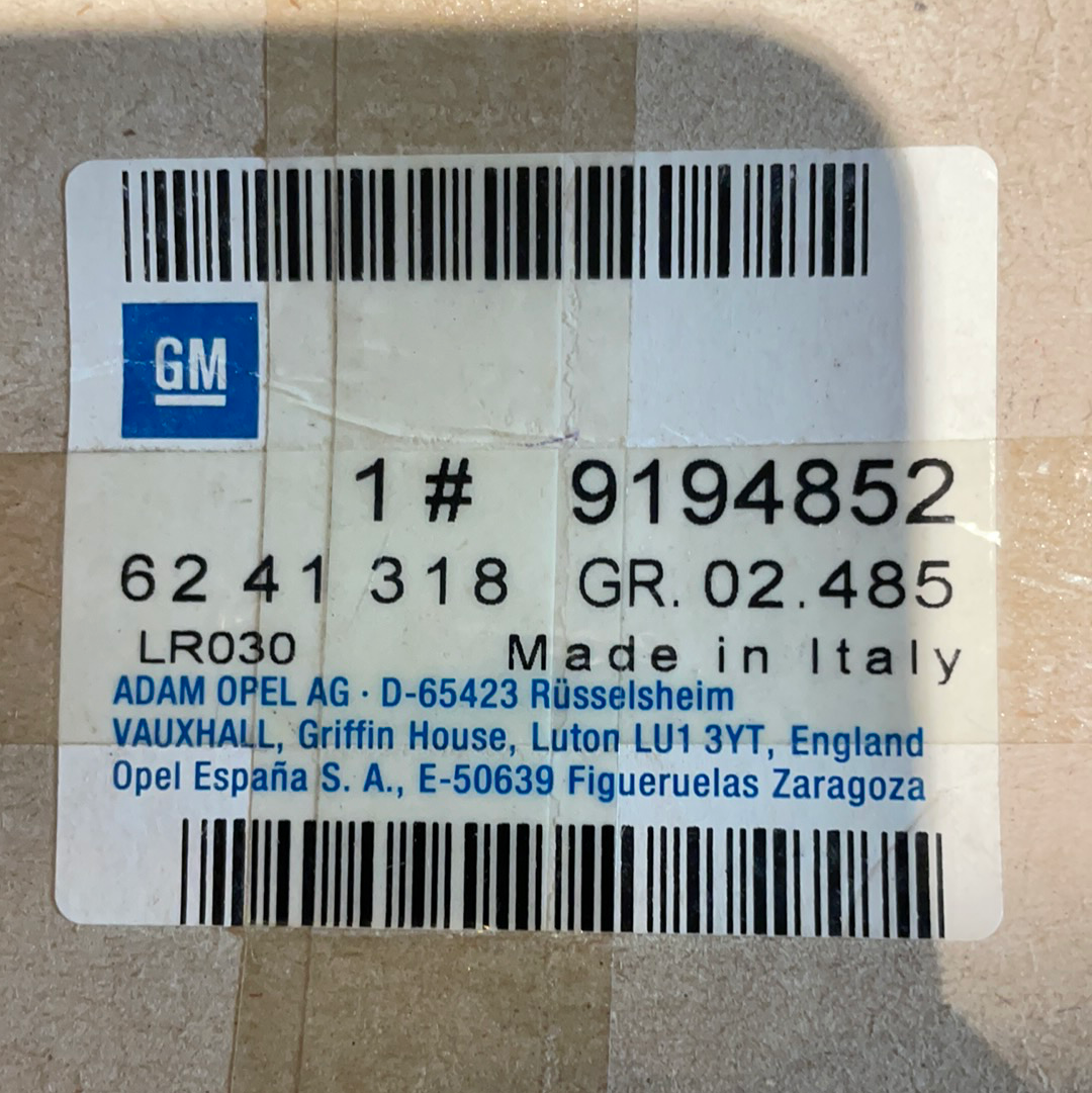 Original GM Opel Astra G Zafira A Lichtschalter mit Nebelscheinwerfer Neu