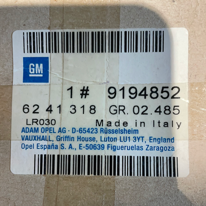 Original GM Opel Astra G Zafira A Lichtschalter mit Nebelscheinwerfer Neu