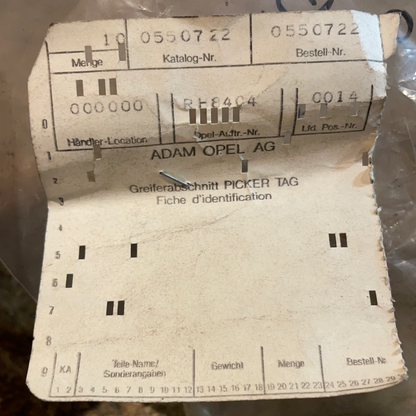 Original GM Opel Kadett D/E Dichtring an Radbremszylinder Neu