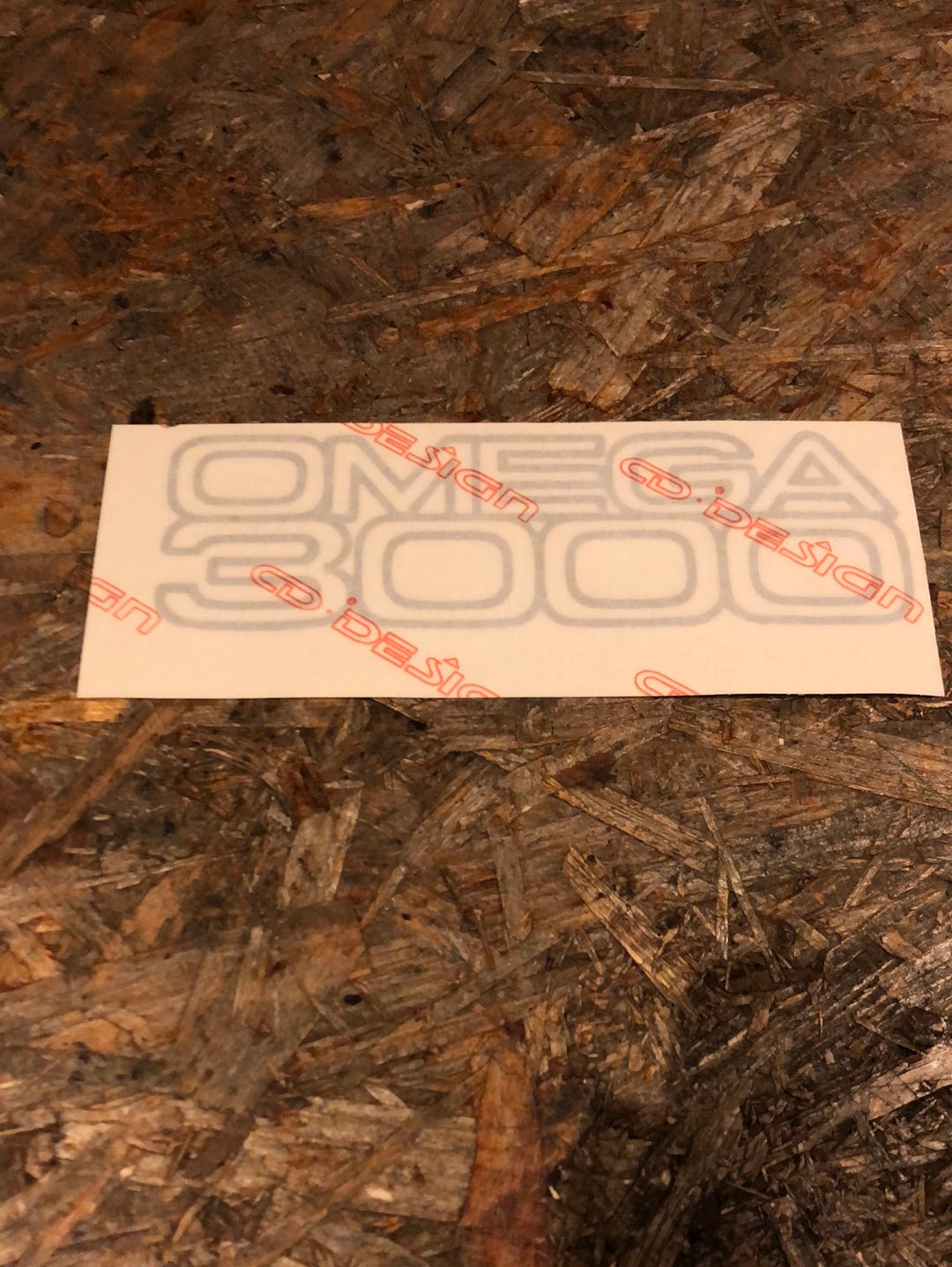 Original GM Opel Omega A Schriftzug „Omega 3000“ hinten Neu