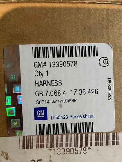 Original GM Opel Astra H Kabelsatz Anhängerkupplung Neu