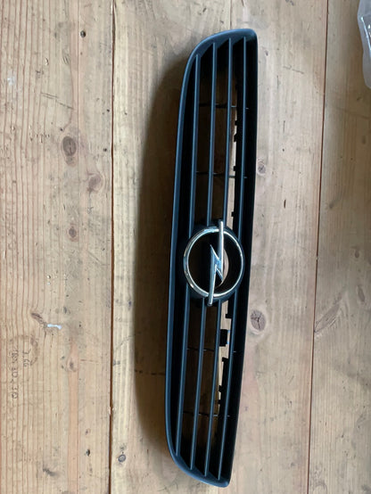Original GM Opel Astra G Zafira A Kühlergitter ohne Chromblende Neu