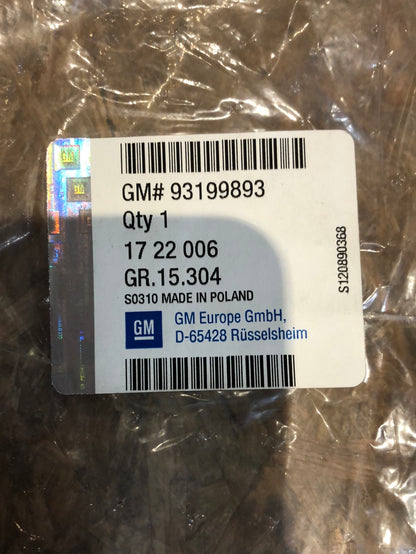 Original GM Opel Meriva B 1.7 CDTi Fußmattensatz (4-Tlg.) Neu