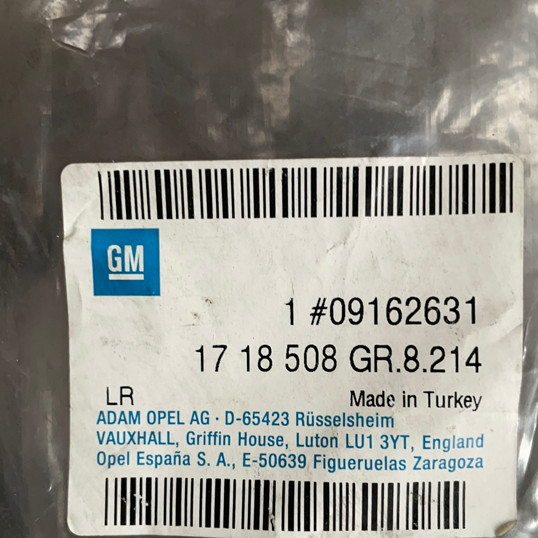 Original GM Opel Corsa C Schmutzfänger hinten Neu