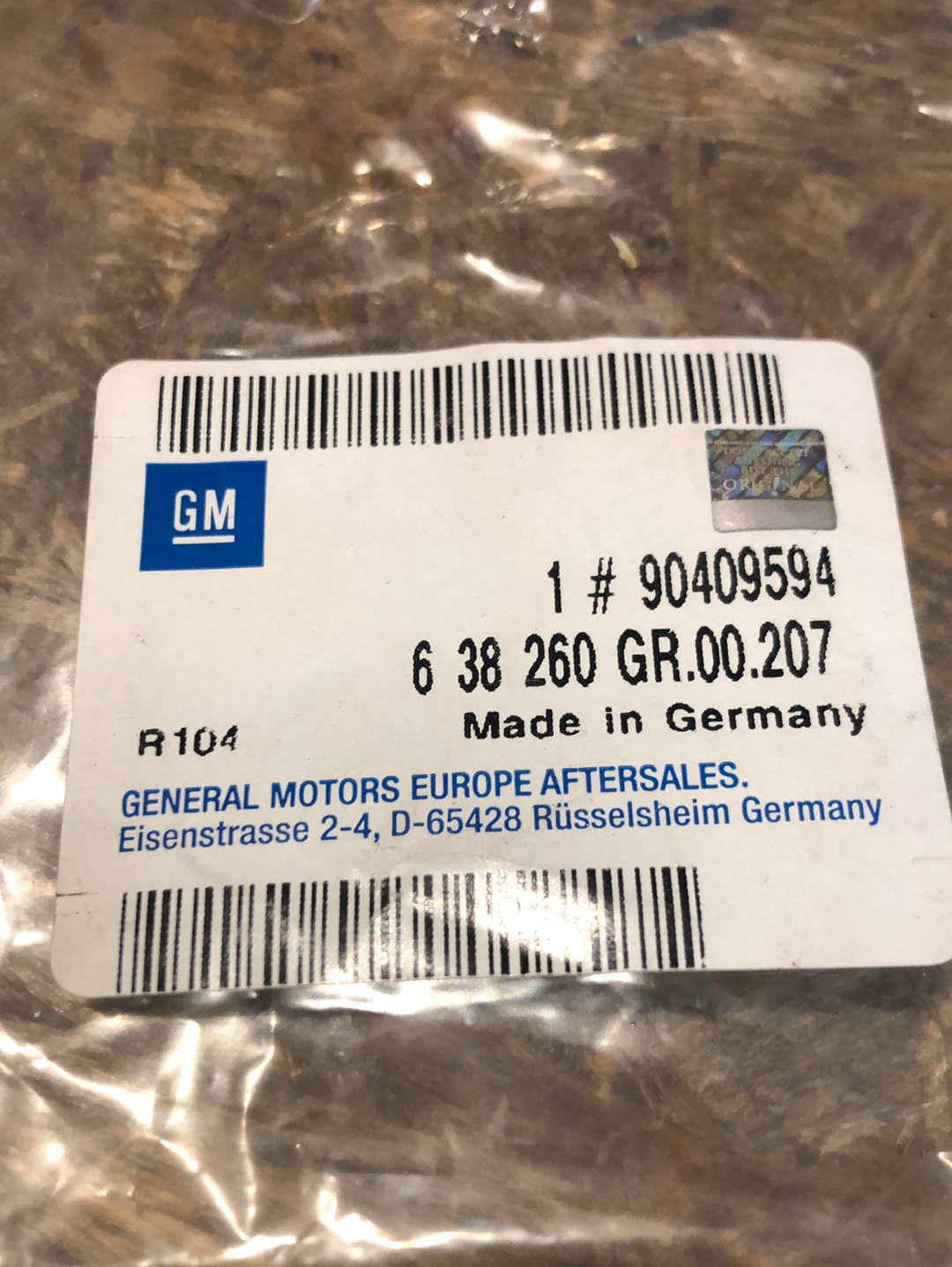 Original GM Opel Astra G Zafira A Dichtung Zylinderkopfhaube Neu