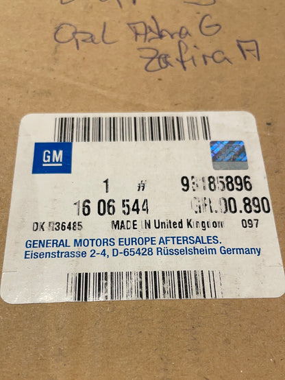 Original GM Opel Astra G Zafira A DTI 2,2L Kupplungssatz Neu