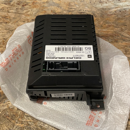 Original GM Opel Astra H Display Stereo Computer Von Latte Neu