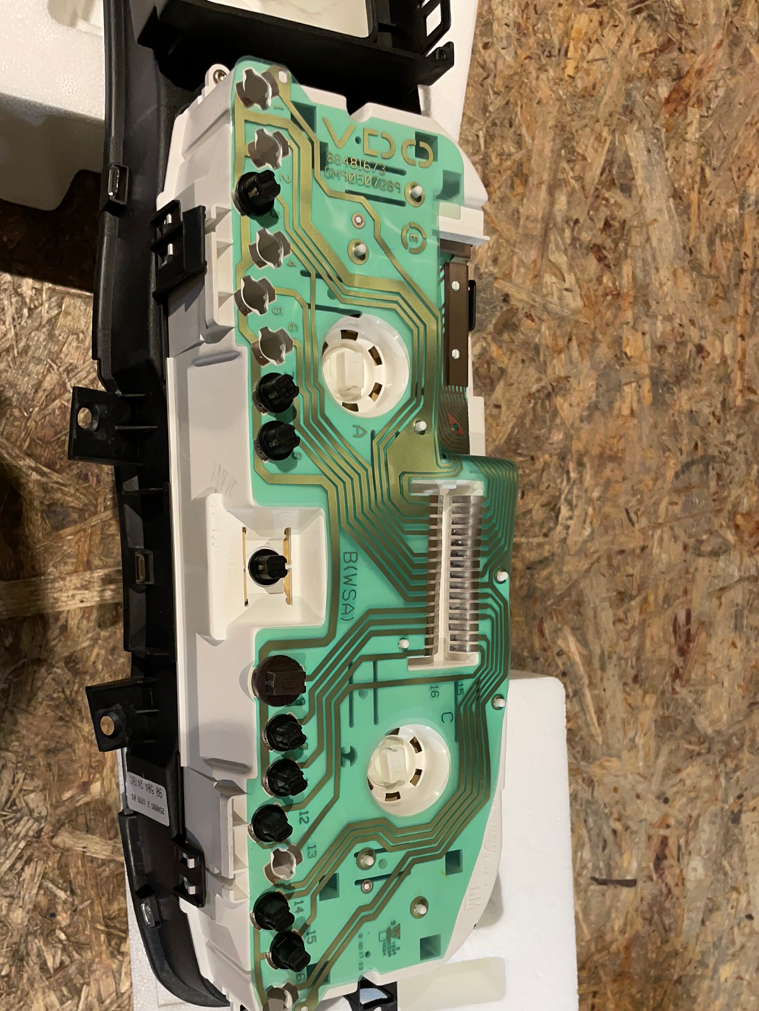 Original GM Opel Vectra B Kombiinstrument Tachoanzeige Neu