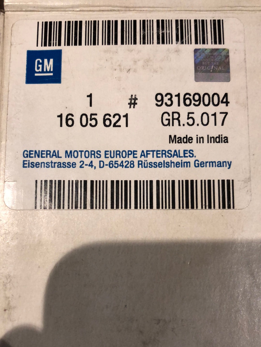 Original GM Opel Frontera A Monterey A B Bremsklötze hinten Neu