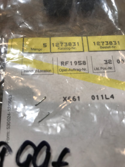 Original Opel Rekord D/E Commodore A/B Kappe Wischerarm NEU