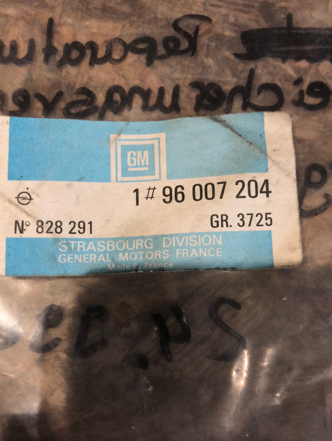 Original GM Opel Rekord E 2.0s Reparatursatz Anreicherungsventil Vergaser Neu