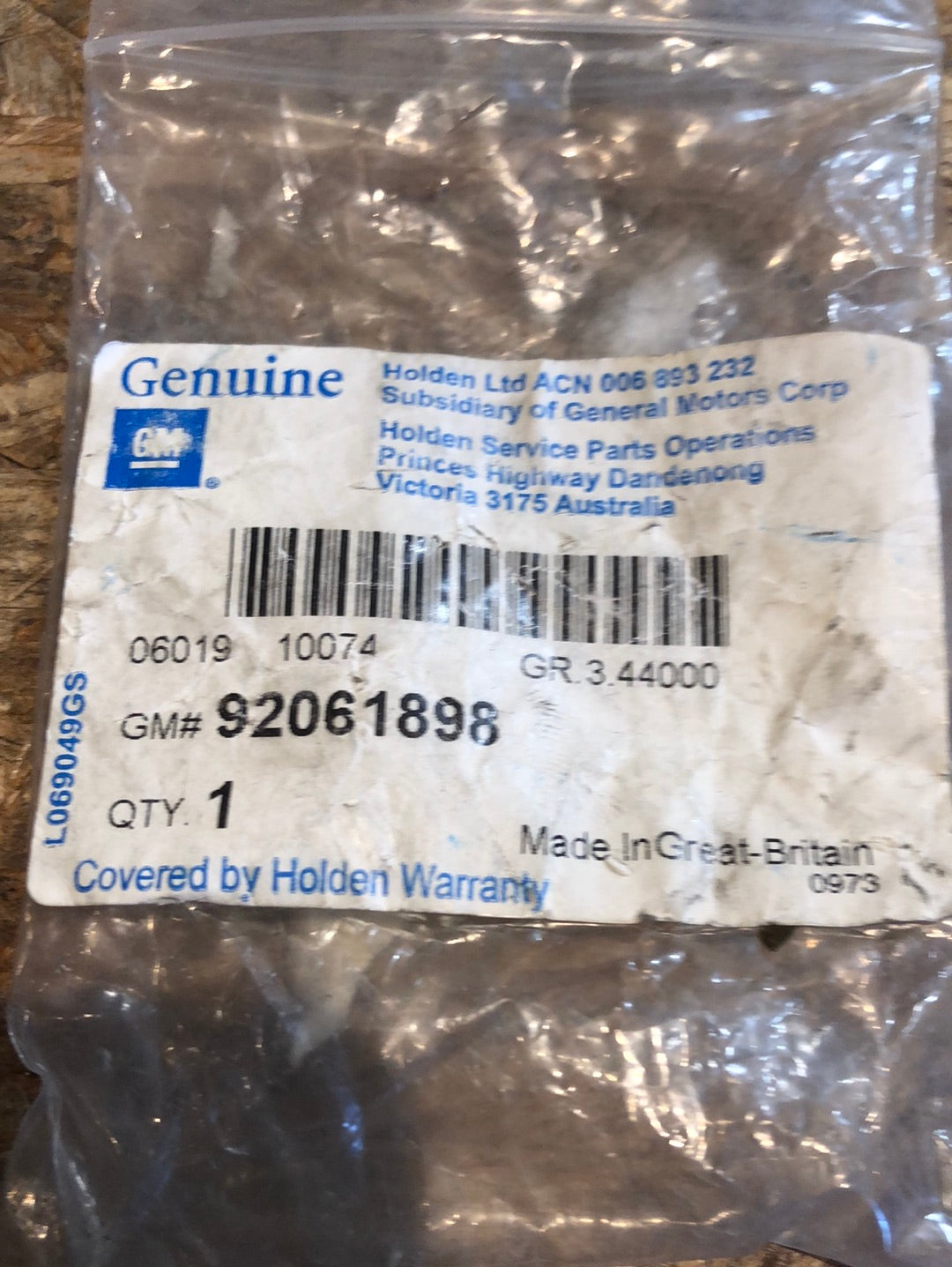 Original GM Chevrolet Daewoo Leerlaufregelventil Neu