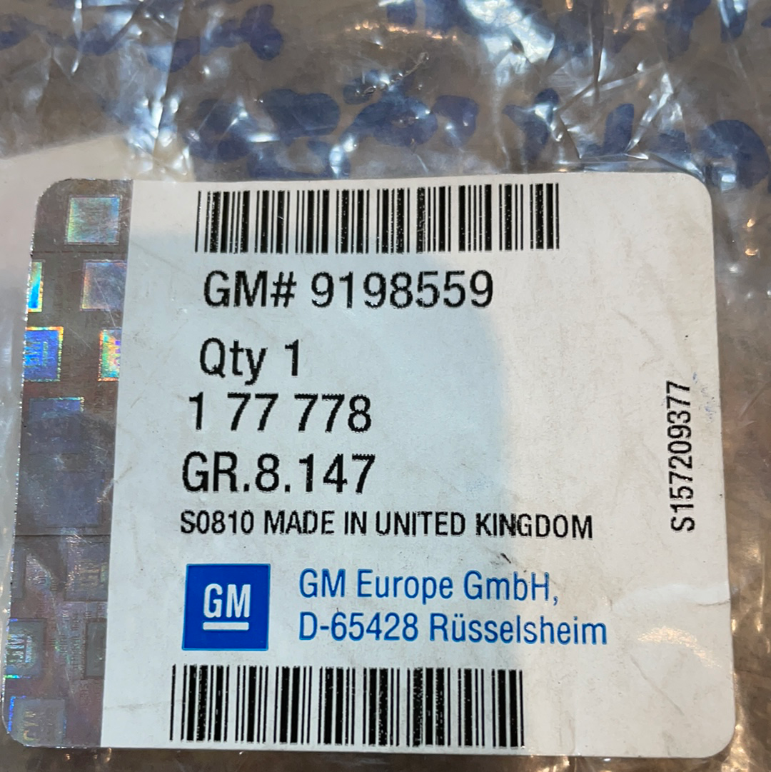Original GM Opel Corsa B Emblem Heckträger Neu