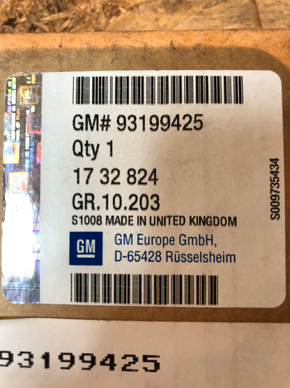 Original GM Opel Meriva A Sonnenrollos Heckfenster Neu