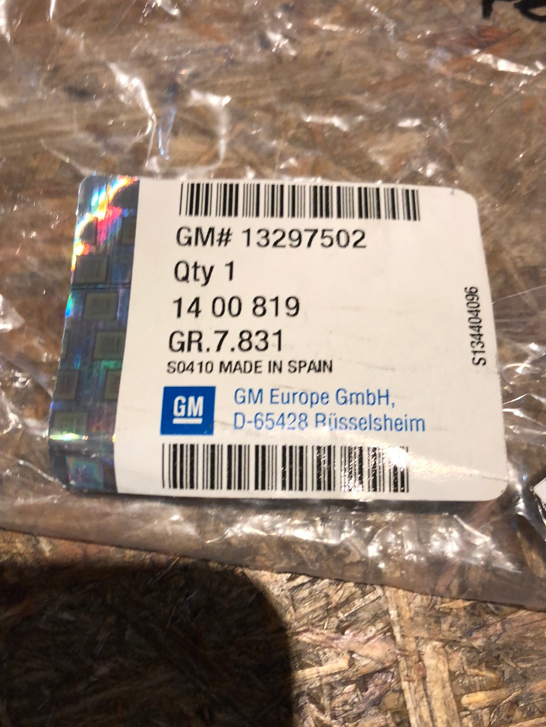 Original GM Opel Meriva B Verkleidung Stoßstange vorne rechts Neu