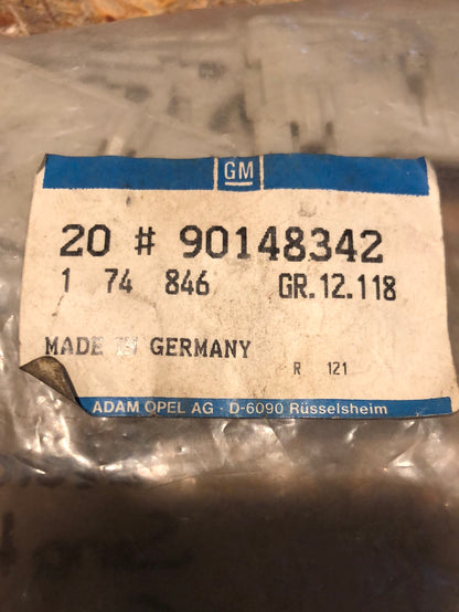 Original GM Opel Rekord E Senator Corsa Zierleistenklammer Clip Neu