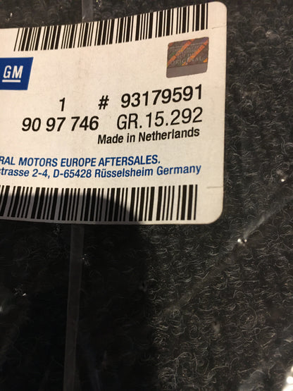 Original Corsa C Fußmatten Satz 4- Türig NEU