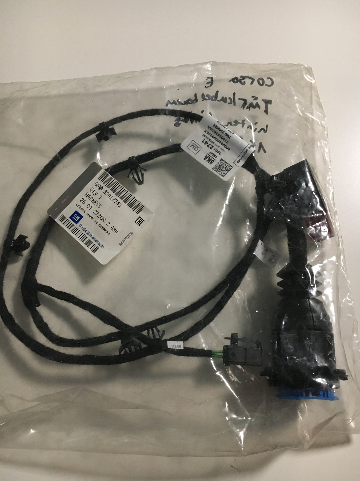 Original Corsa e Türkabelbaum hinten links NEU