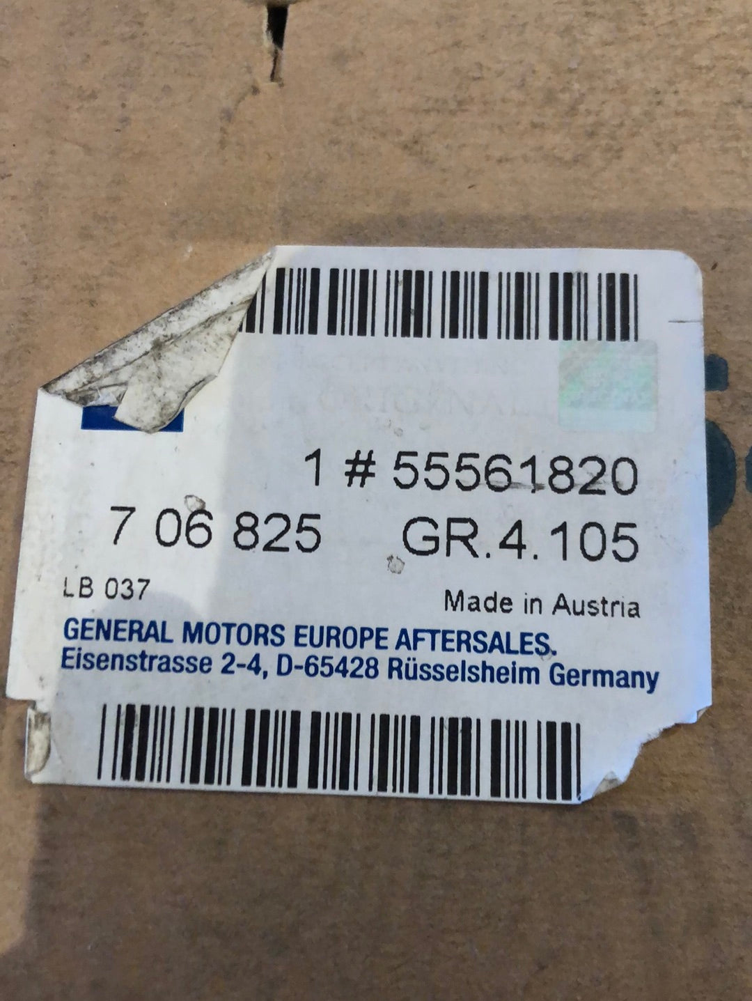 Original GM Opel Astra H Meriva A Vectra C Lagerschild Getriebeübersetzung Neu