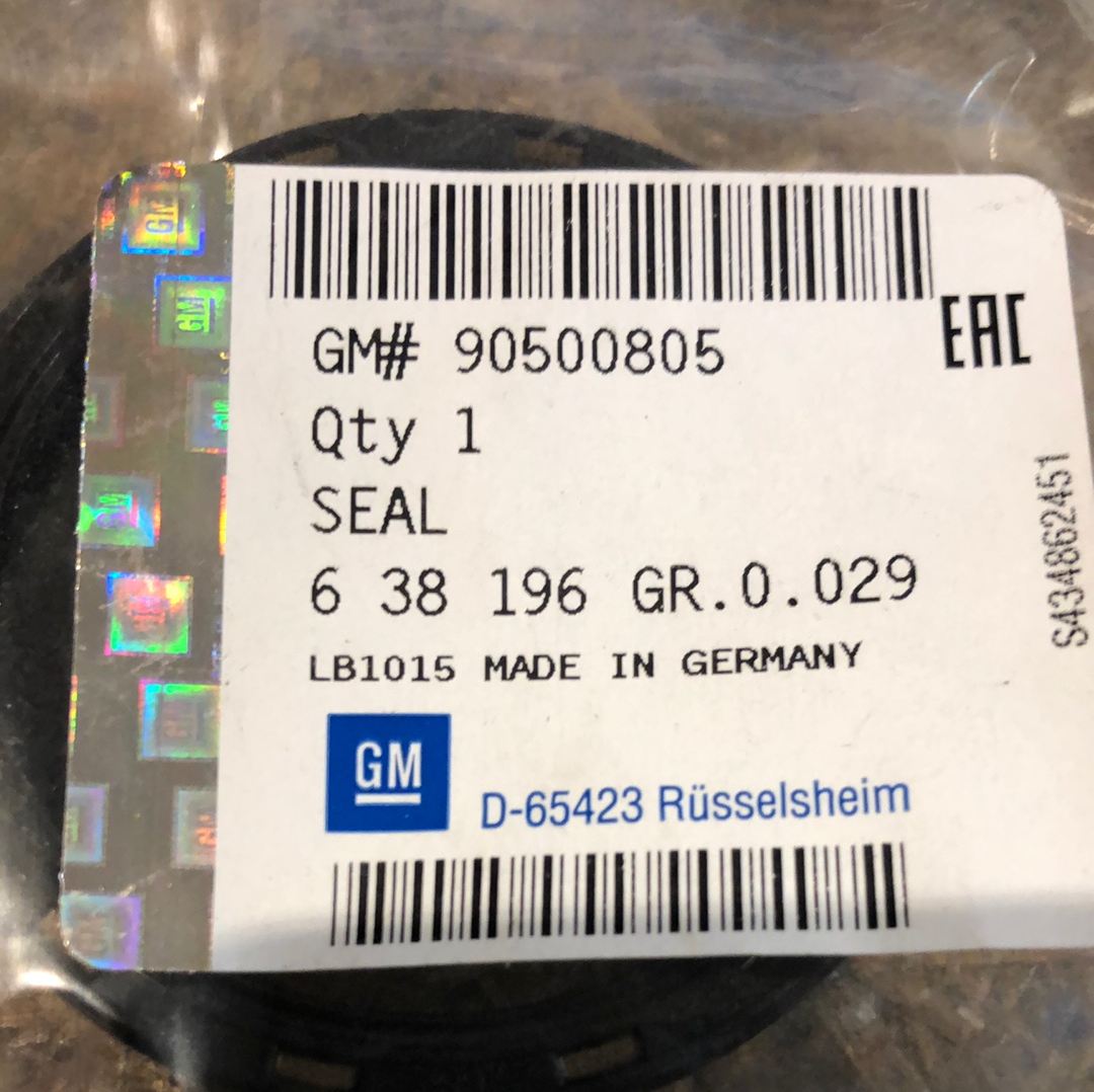 Original GM Opel Astra G Vectra B Dichtung Kurbelwelle Neu