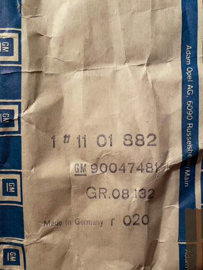 Original GM Opel Commodore B/C Zierleiste Scheinwerfer unten links vorne Neu