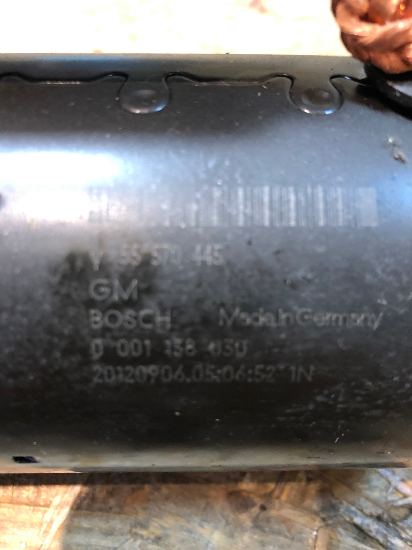 Original GM Opel Corsa D 1.3 CDTi Anlasser Neu