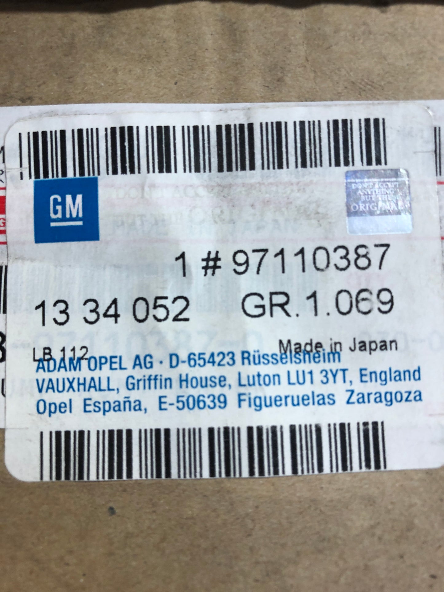 Original Opel Astra F Corsa A Vectra A Kadett E Wasserpumpe Neu