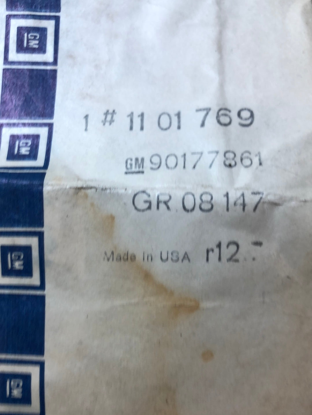 Original GM Opel Ascona J Schriftzug „Ascona J“ selbstklebend schwarz Neu