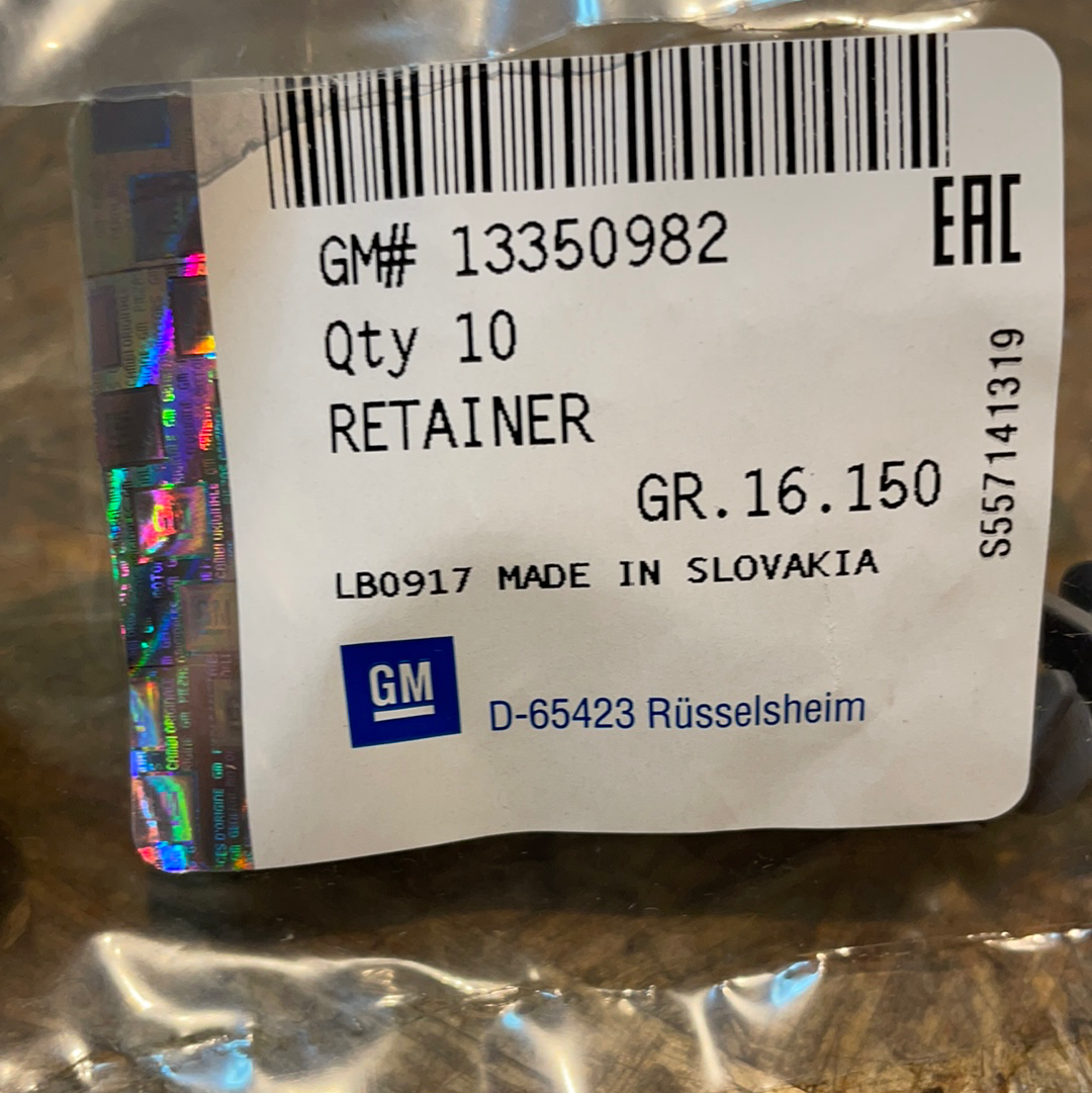 Original GM Opel Meriva A Clip, Abdichtung, Blende Hintertüre Neu