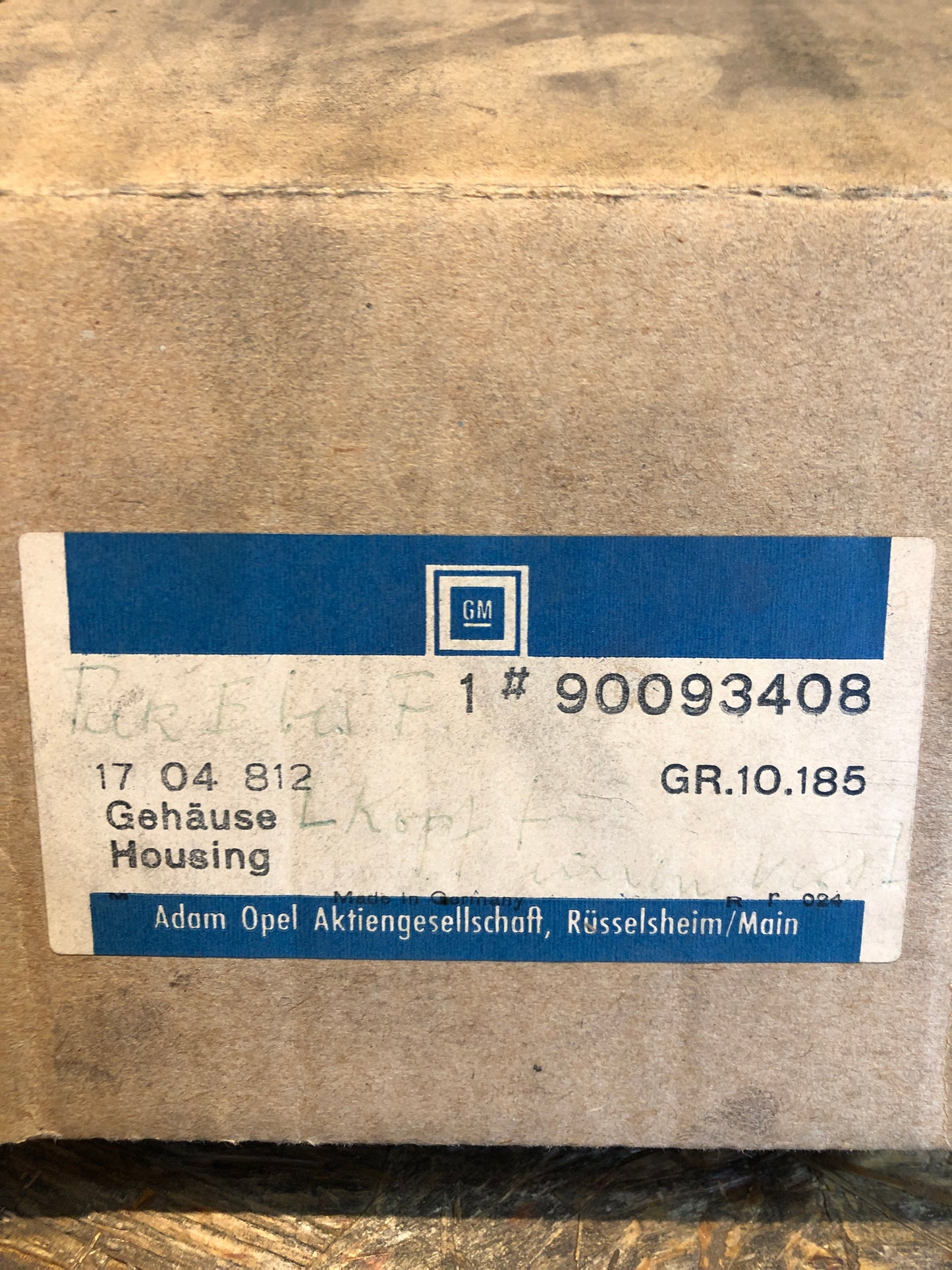 Original GM Opel Monza Senator A Außenspiegelkopf Neu