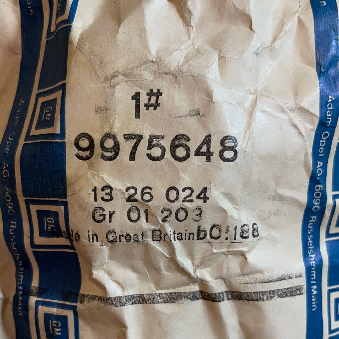 Original GM Opel Manta Ascona B Deckel an Kühler Neu